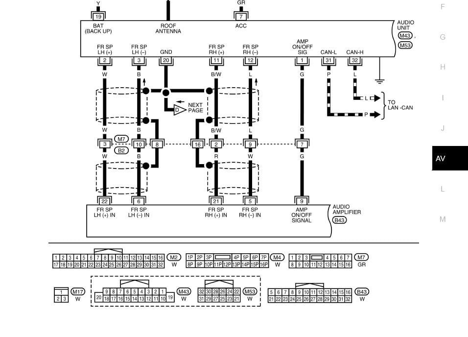 Nissan Titan Factory Subwoofer Wiring Diagram from schematron.org