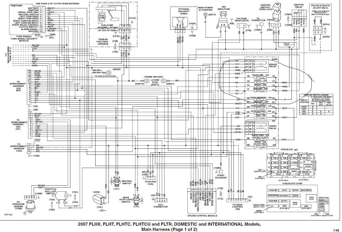 Wiring Diagram PDF: 2003 Harley Davidson Road King Wiring Diagram