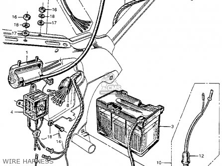 1964 Honda Ct200 Trail90 Wiring Diagram