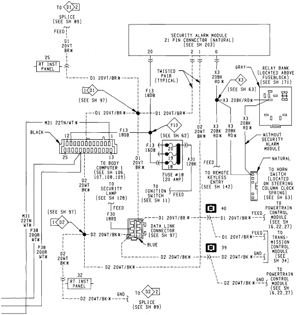 1993 Chrysler New Yorker Radio Wiring Diagram