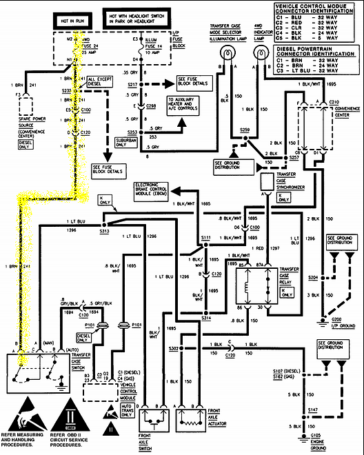 1998 Chevy Tahoe Wiring Diagram