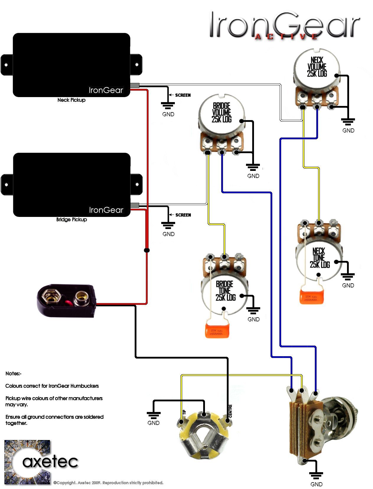 Guitar Wiring Diagrams Humbucker