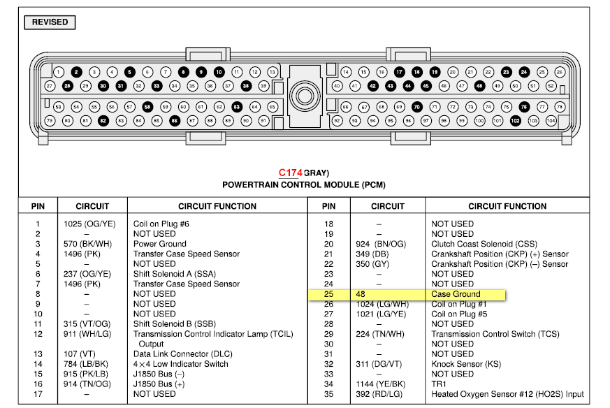 1999 Ford Ranger Pcm Wiring Diagram Images