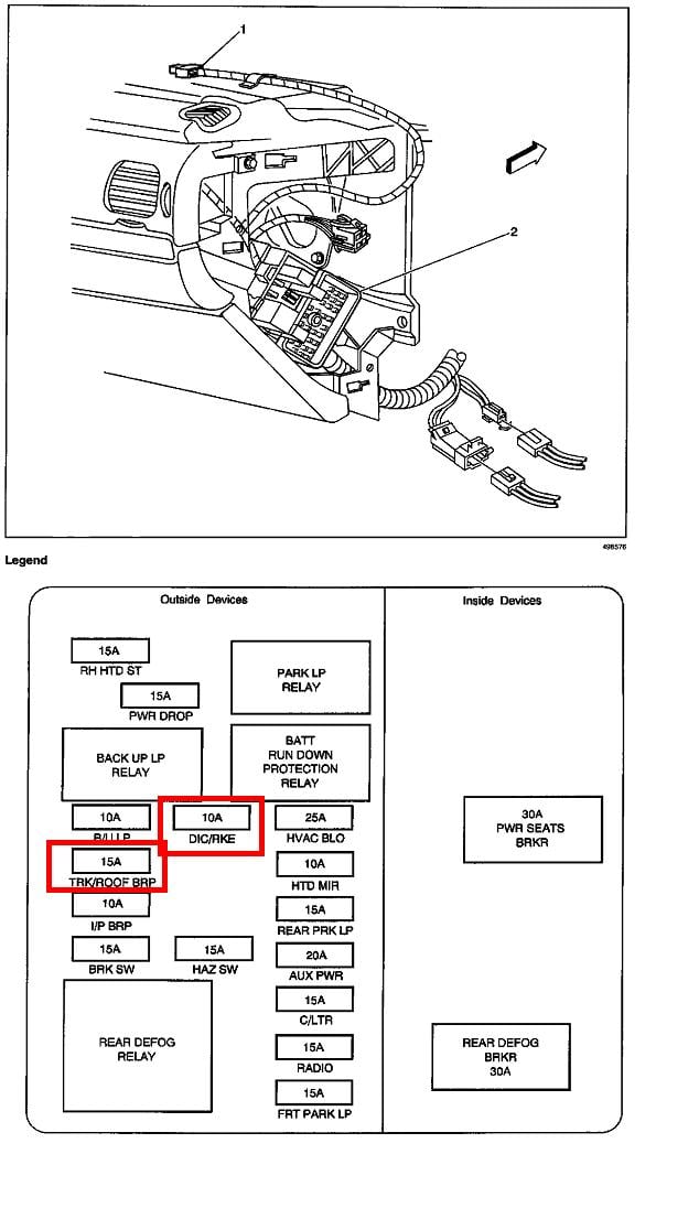 2011 Chevy Impala Fuse Box Diagram - Diagram For You
