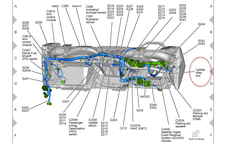 2014 F350 Upfitter Switch Wiring Diagram