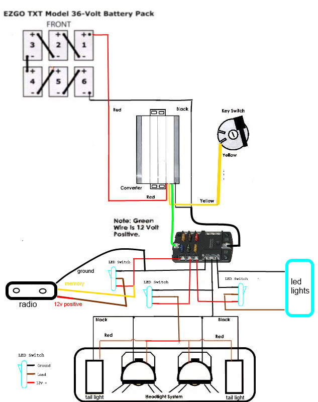 48 Volt Battery Wiring Diagram