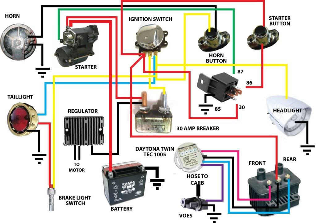 Harley Control Wiring Diagram