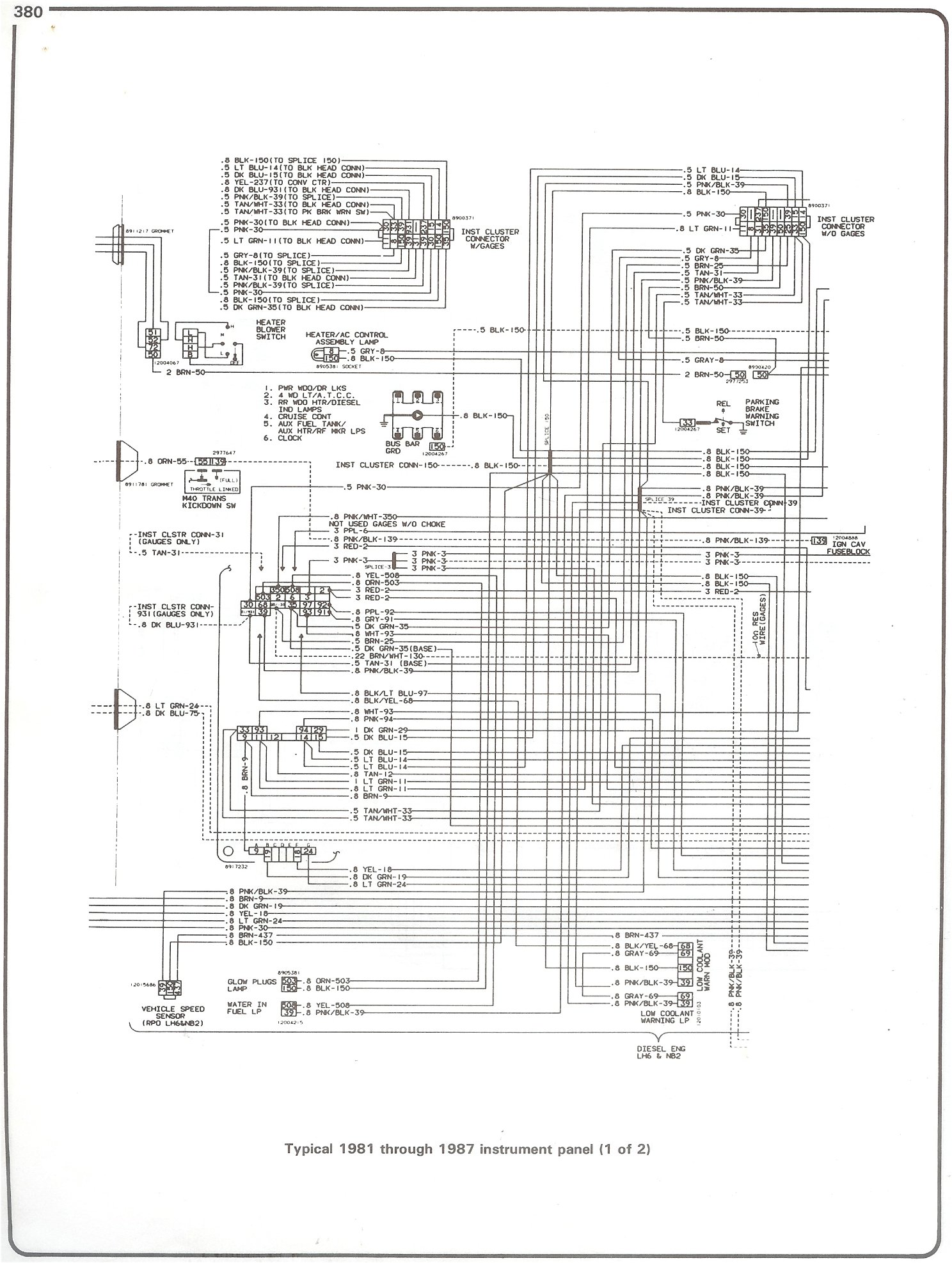 67-72 Chevy Truck Wiring Diagram With One Wire Alternator