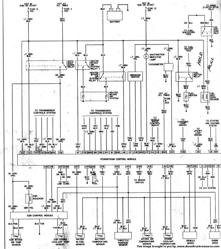94 Chevy 6.5 Diesel Wiring Diagram Fuel Lift Pump
