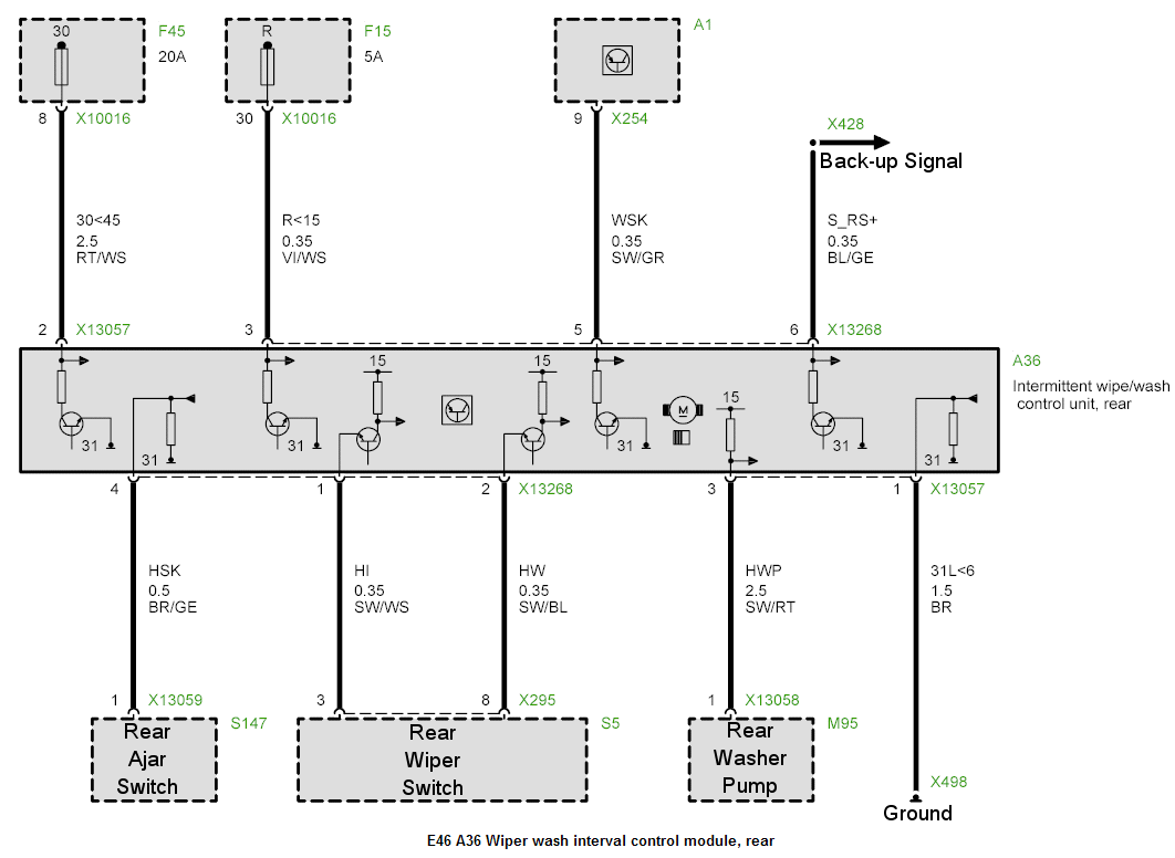 Bmw E46 Lcm Wiring Diagram