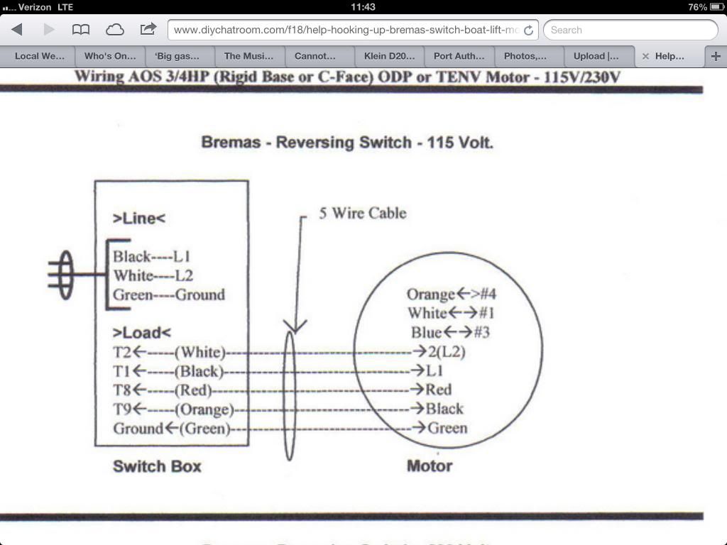 Bremas Series A1700 Wiring Diagram