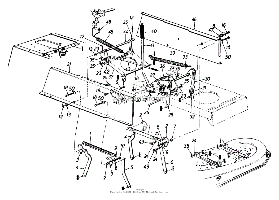 Craftsman Gt6000 Parts Diagram