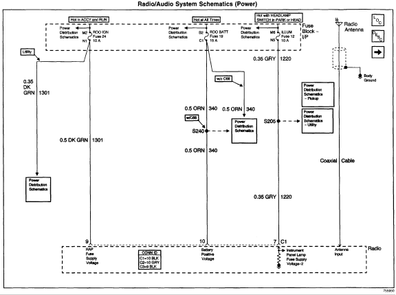 Delco Car Stereo Wiring Diagram For Model 16195161
