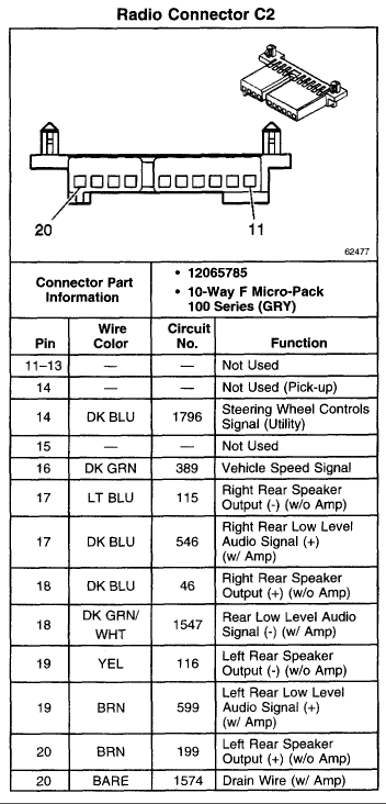 2005 Cadillac Deville Delco Stereo With Subwoofer Wiring Diagram from schematron.org