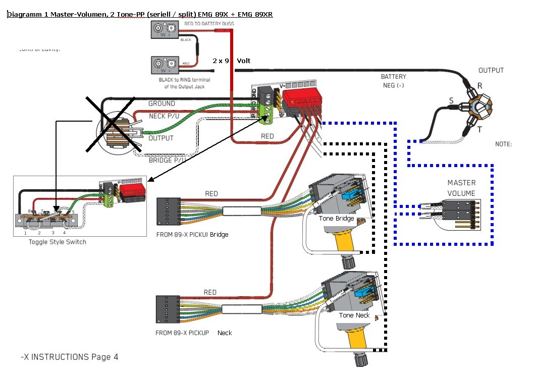 Emg Hz Pickups Wiring Diagram