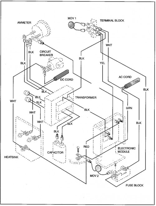 Ezgo 1994.5 Medalist Wiring Diagram