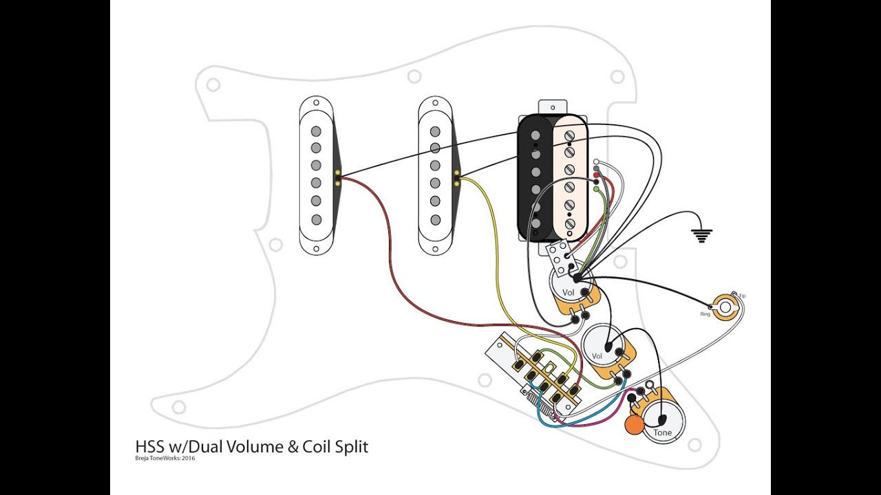 Wiring Diagram Fender Stratocaster Guitar from schematron.org