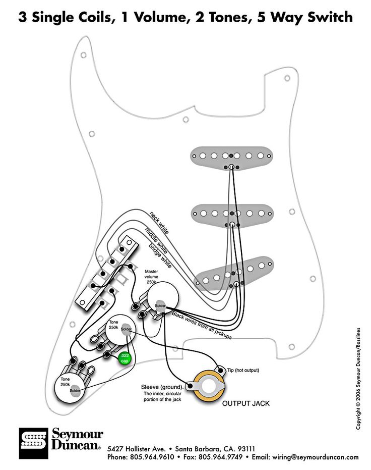 Fender Tbx Tone Control Wiring Diagram from schematron.org