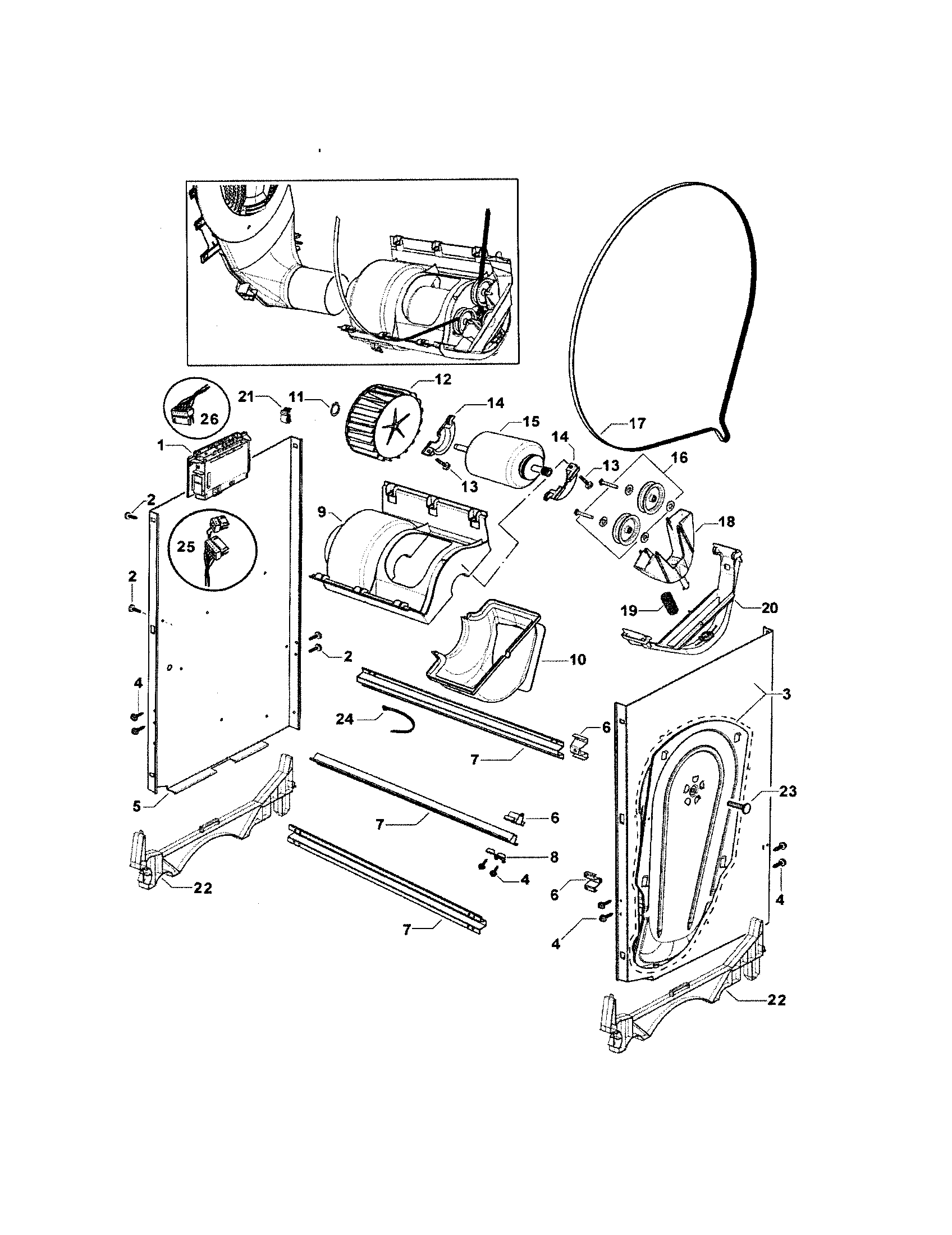 Fisher Paykel Washer Parts Diagram