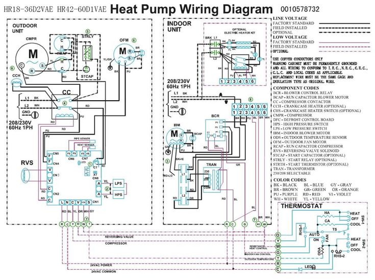 Goodman 3 Ton Heat Pump Wiring Diagram Going To Thermostat