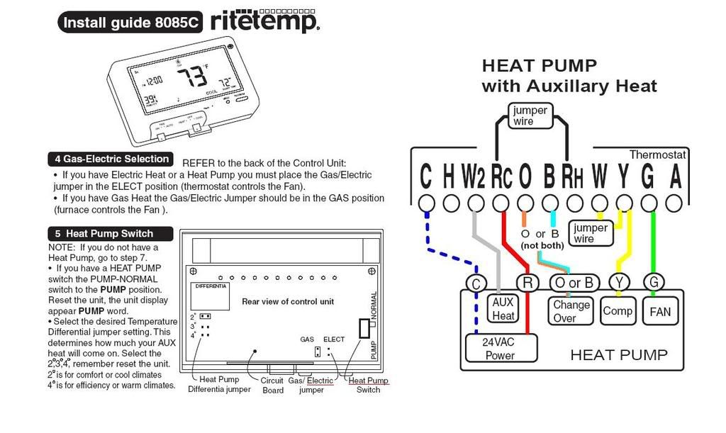 Honeywell Visionpro 8000 Wiring Diagram