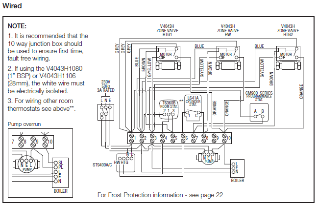 Honeywell Visionpro 8000 Wiring Diagram