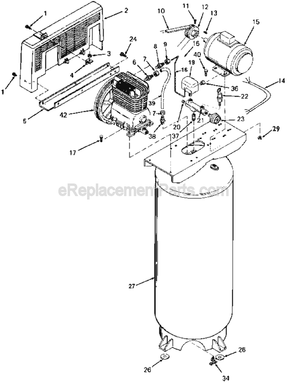 ingersoll rand air compressor parts