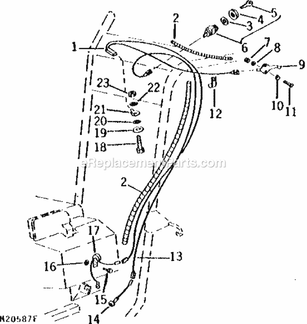 john deere 1032 snowblower parts diagram - john deere 1032 motor wiring diagram