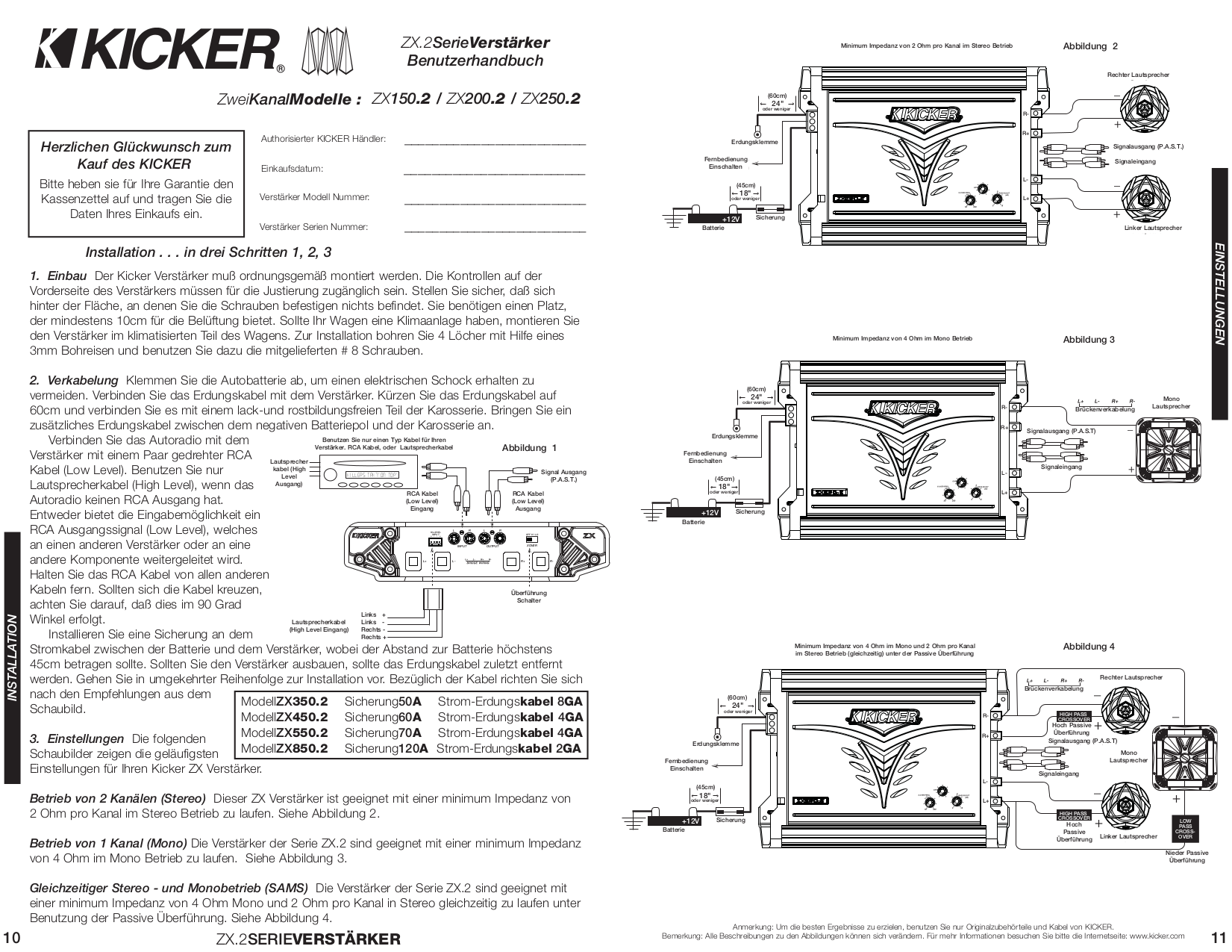 Kicker L5 Wiring Diagram