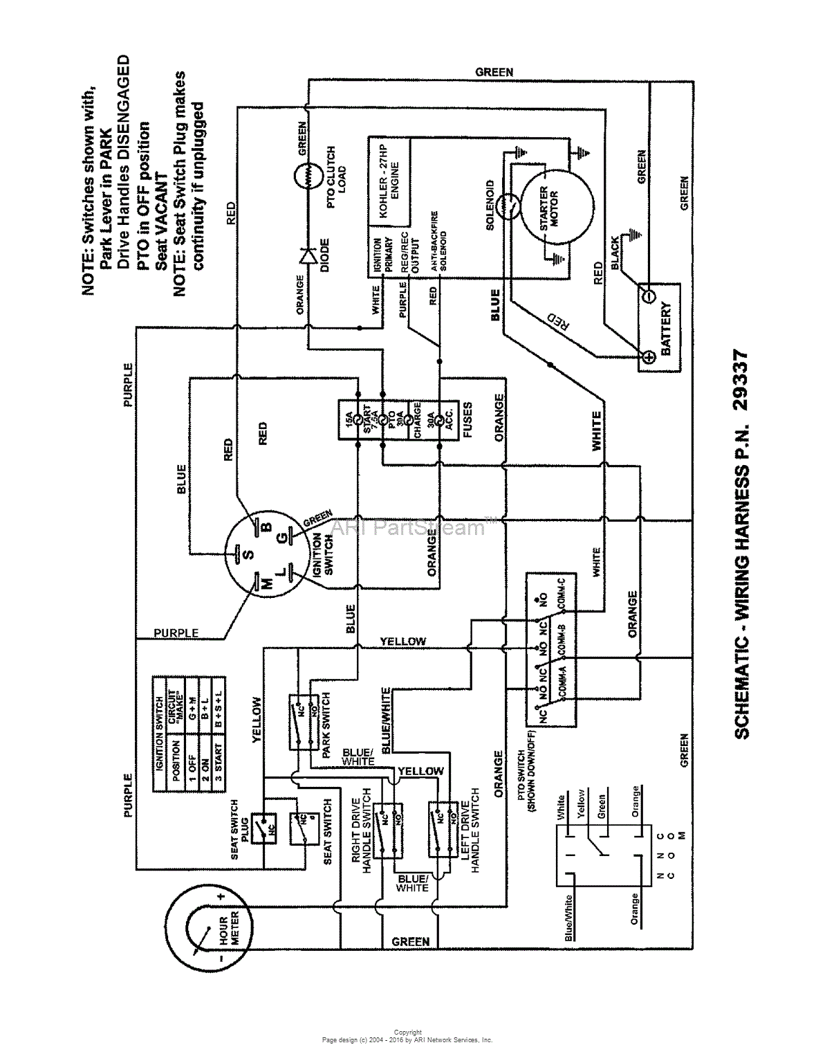 Kohler Command 20 Hp Wiring Diagram Scotts Mower