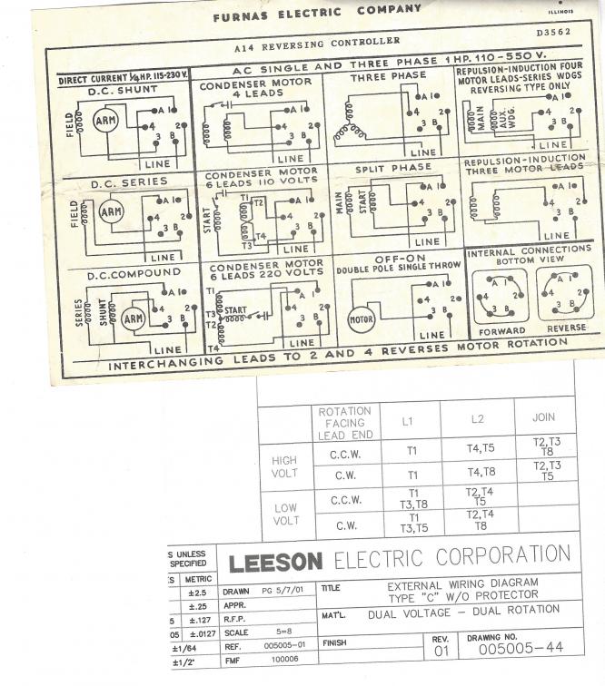 Leeson 1 1/2 Hp Motor Wiring Diagram