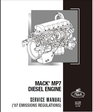 Mack Mp7 Engine Diagram