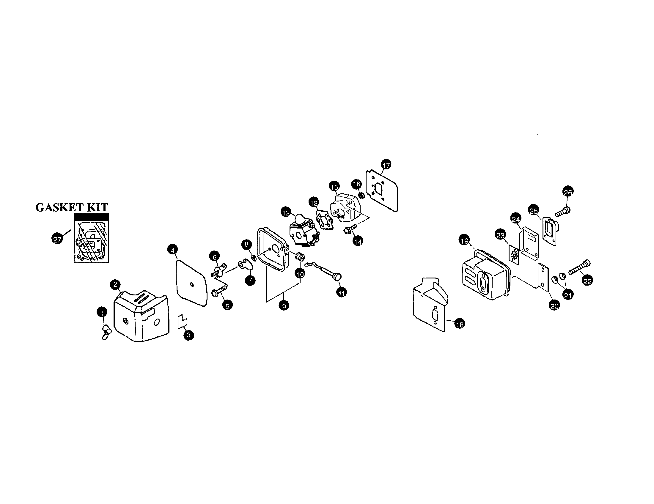 Mantis Tiller Fuel Line Diagram