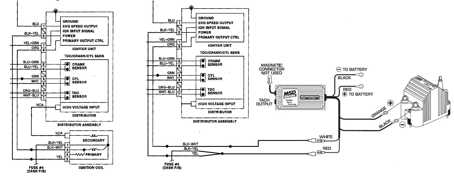 Msd 7al 2 Wiring Diagram - Diagram For You