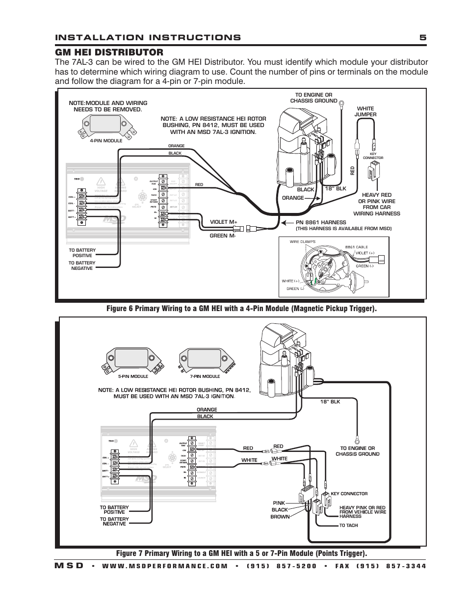 Msd 7al3 Wiring Diagram