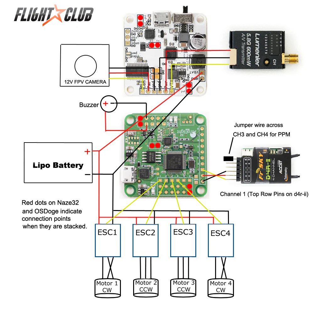 Naze32 Wiring Diagram