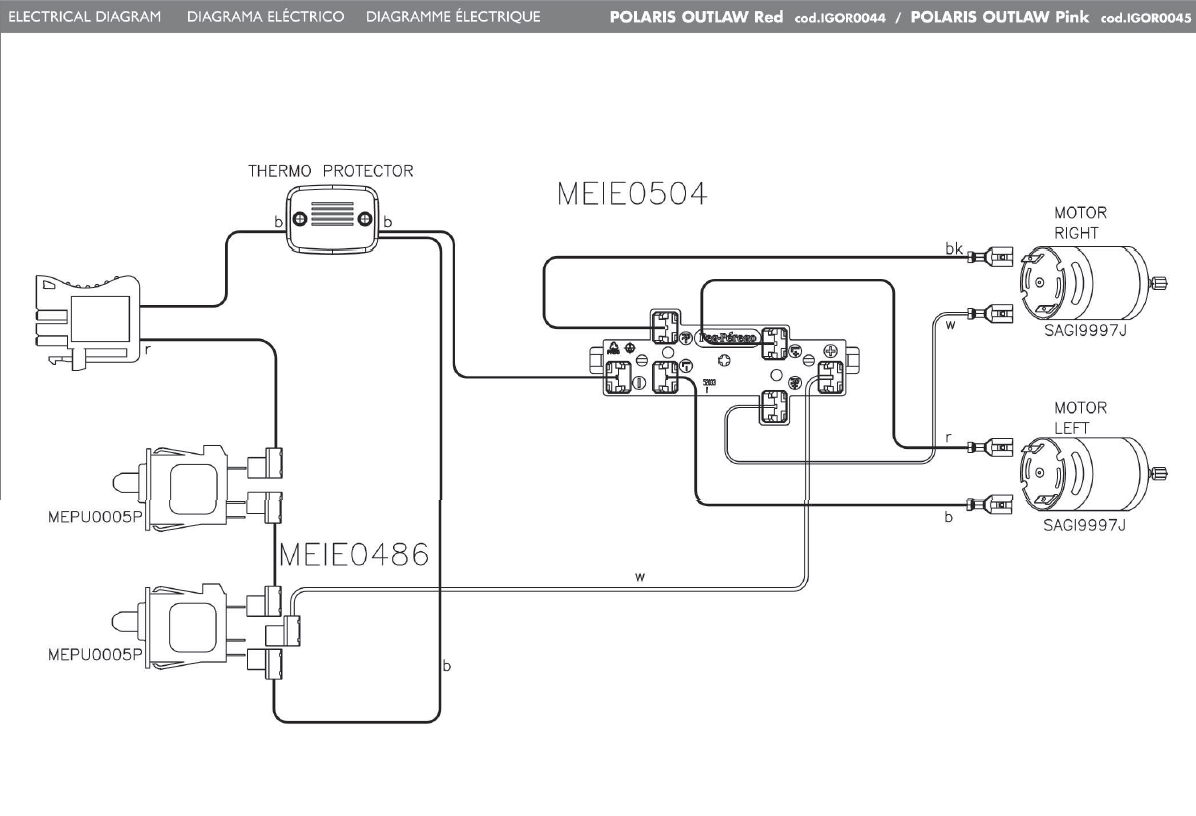 Peg Perego Polaris Sportsman 850 Wiring Diagram