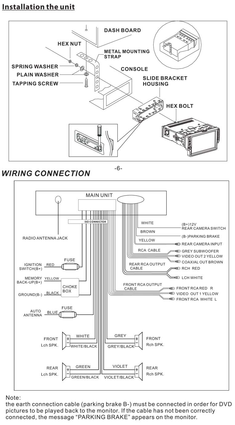 Pyle Pldnv621 Wiring Diagram Wiring Schematic Diagram
