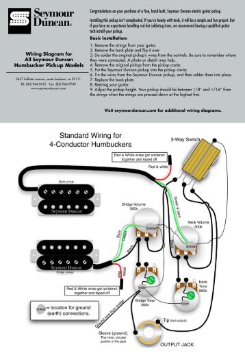 Seymour Duncan 59 Wiring Diagram