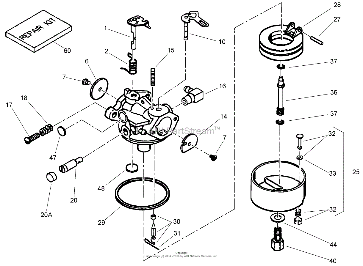 Tecumseh Hsk600 Carburetor Diagram