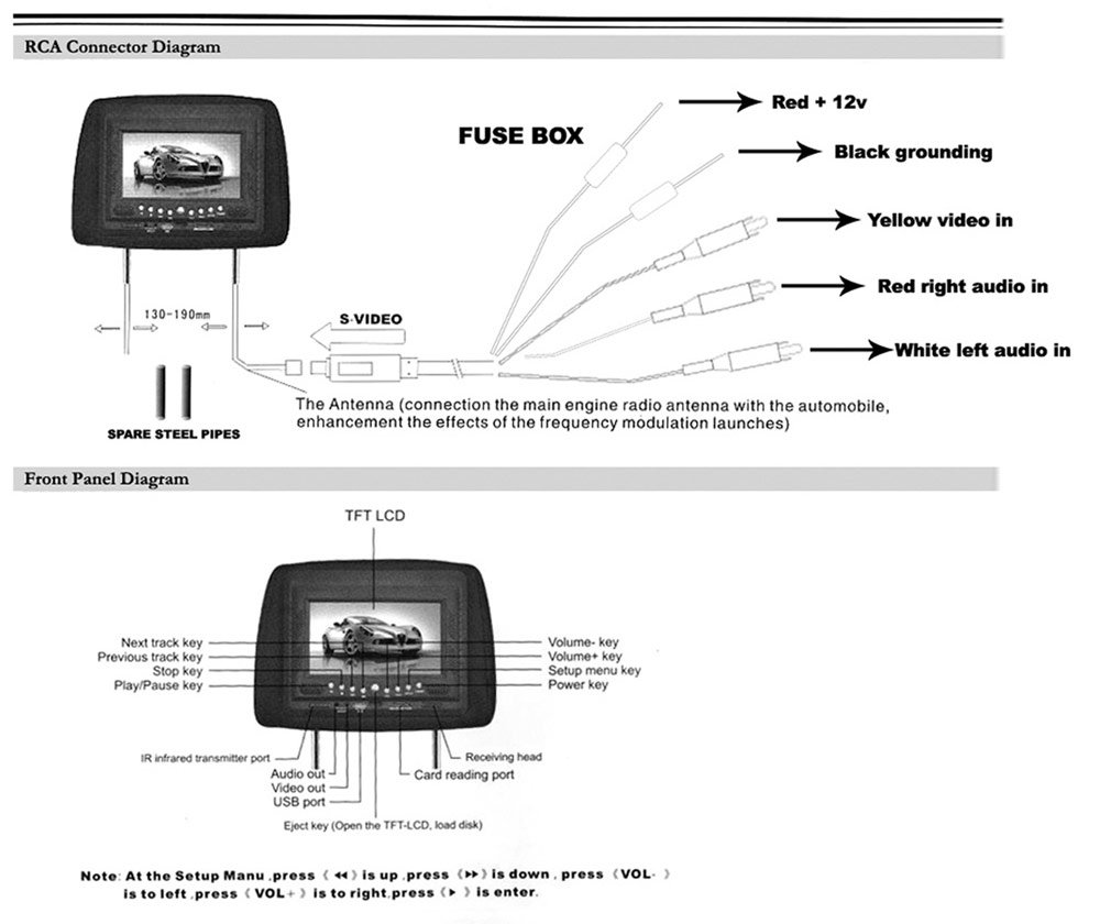 32 Tft Lcd Monitor Reversing Camera Wiring Diagram - Wiring Diagram