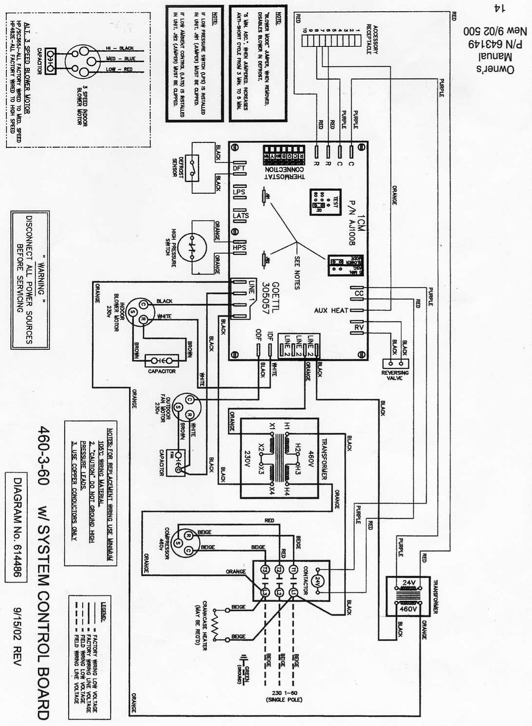 Trane 4ttb3024g1000aa Low Voltage Wiring Diagram