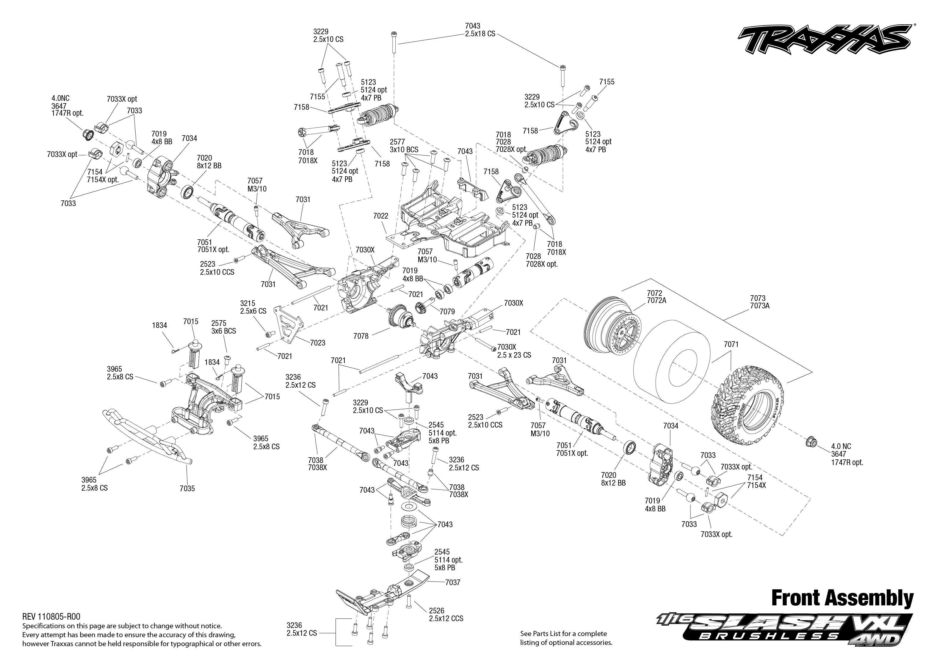 Traxxas stampede parts manual