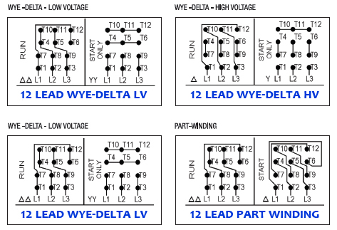 Weg 12 Lead Motor Wiring Diagram