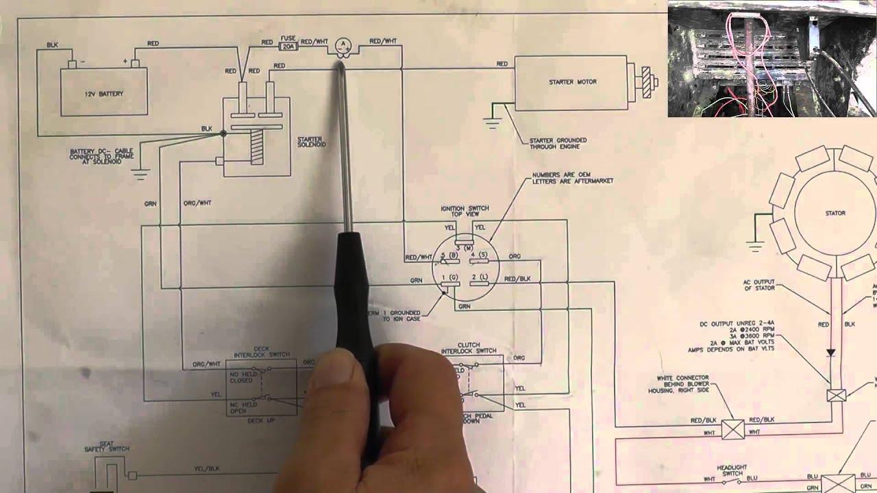 Wiring Diagram For A Briggs And Stratton 19 5 Hp Engine