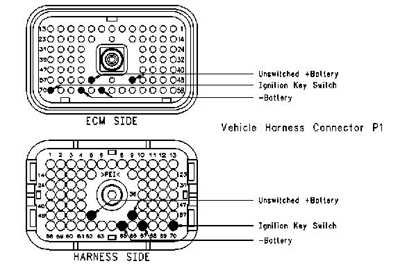 04 freightliner columbia mecades engine ecu wiring diagram