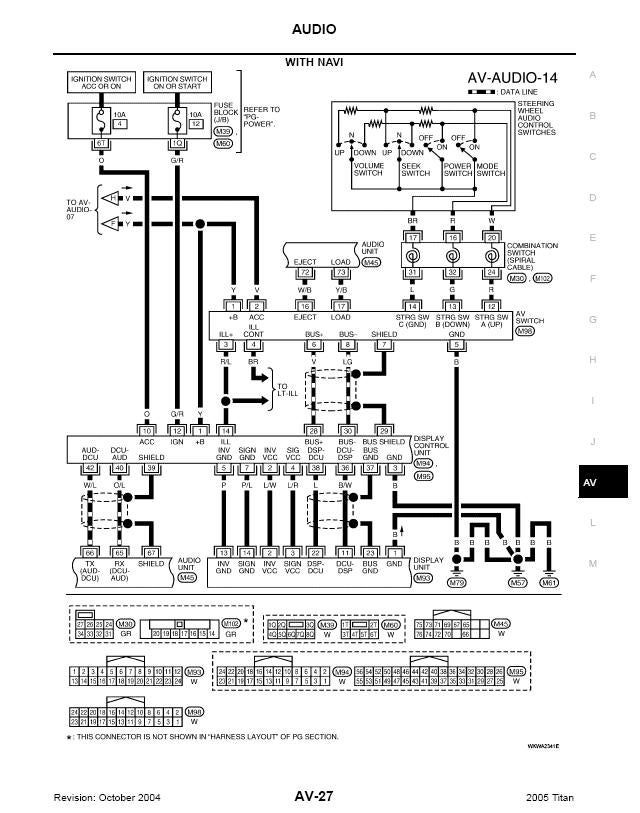 04 nissan titan rockford fosgate color wiring diagram