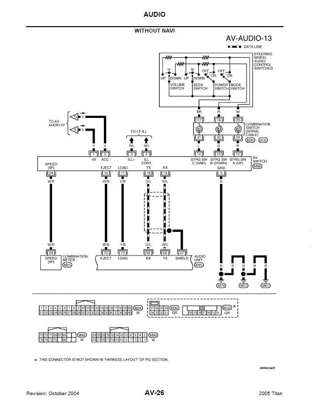 04 Nissan Titan Rockford Fosgate Color Wiring Diagram