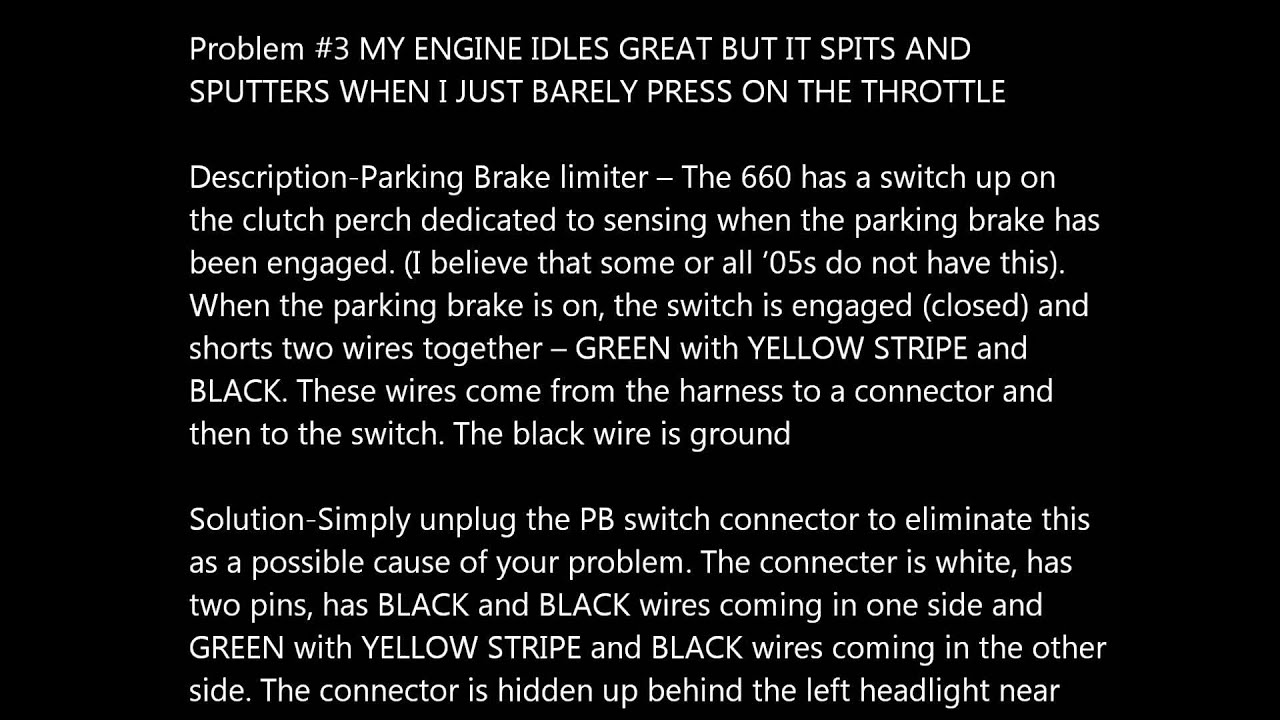 05 fxdc/i wiring diagram hardly turns over motor