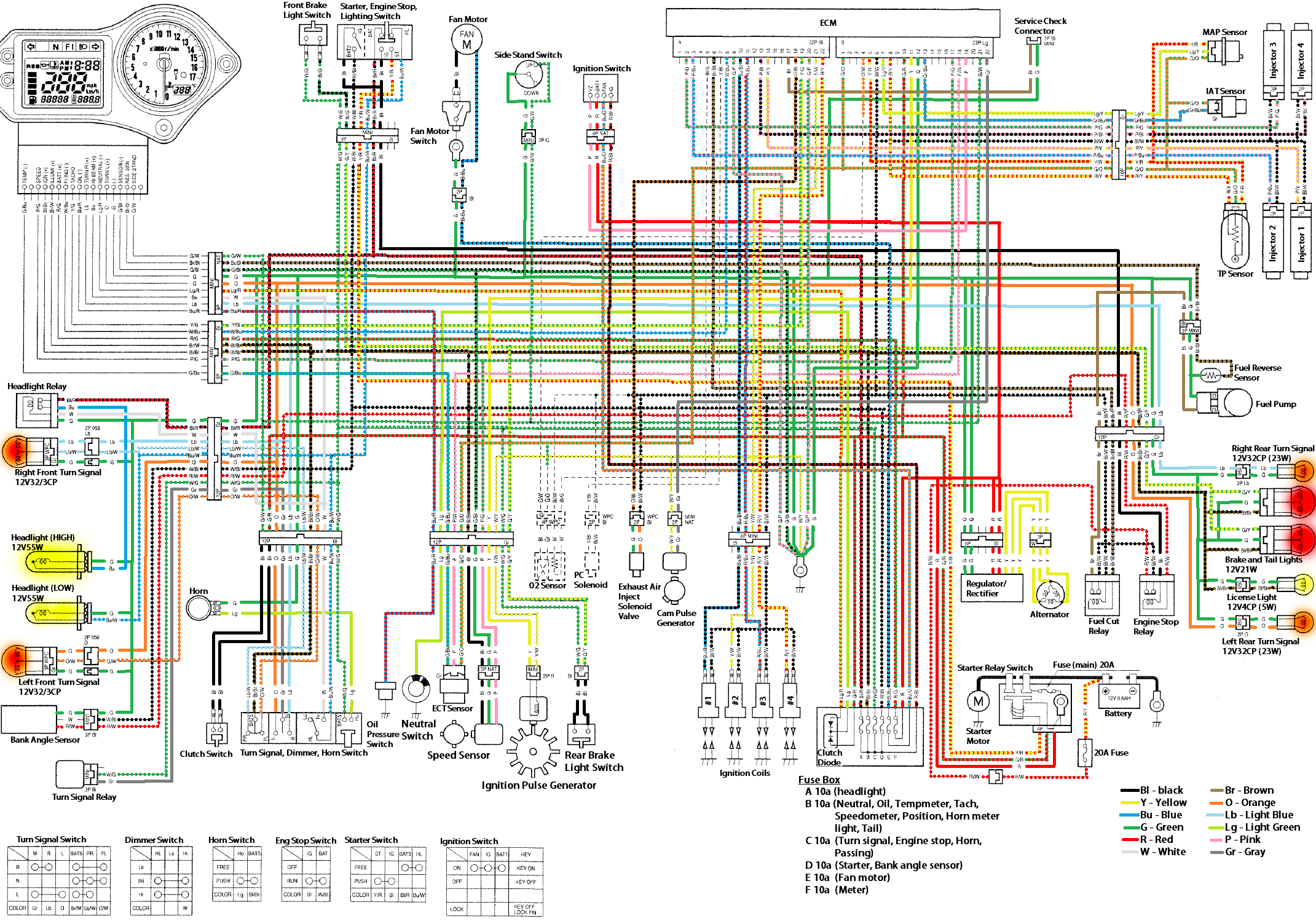 07 600rr wiring diagram